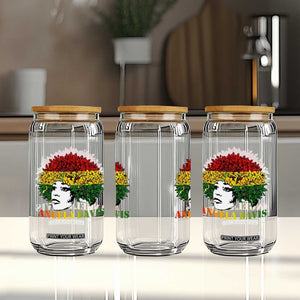 Angela Davis Glass Can Black History Month TS14 Print Your Wear