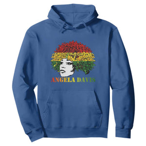 Angela Davis Hoodie Black History Month TS14 Royal Blue Print Your Wear