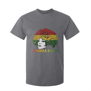 Angela Davis T Shirt For Kid Black History Month TS14 Charcoal Print Your Wear