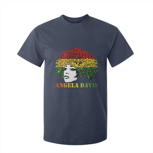 Angela Davis T Shirt For Kid Black History Month TS14 Navy Print Your Wear