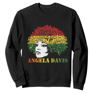 Angela Davis Sweatshirt Black History Month TS14 Black Print Your Wear