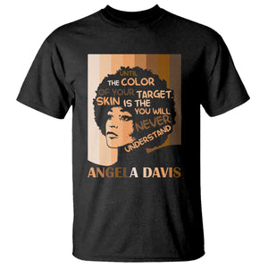 Angela Davis Inspirational Quote T Shirt Black Pride Melanin TS14 Black Print Your Wear