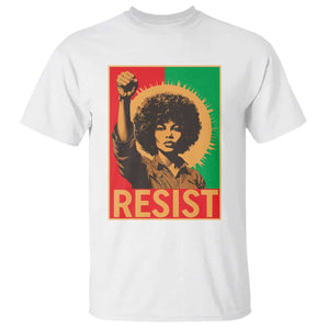 Angela Davis T Shirt Political Protest Resist Civil Rights Freedom TS14 White Print Your Wear