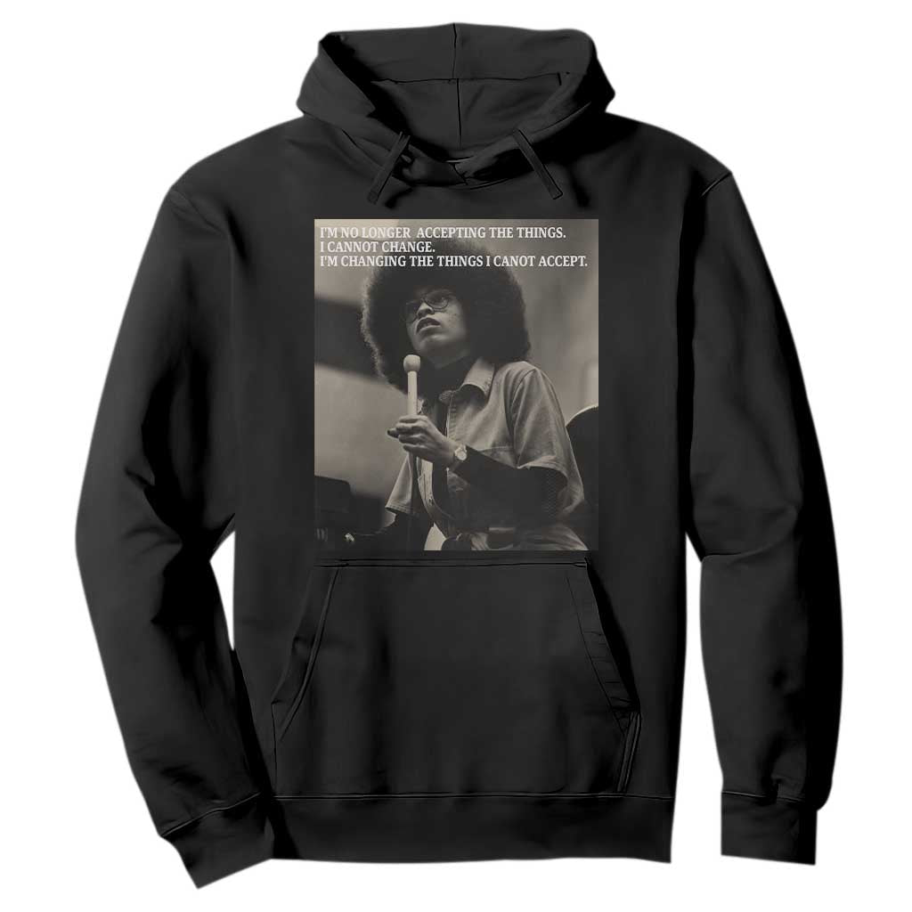 Angela Davis Inspirational Quote Hoodie Black History Month TS14 Black Print Your Wear