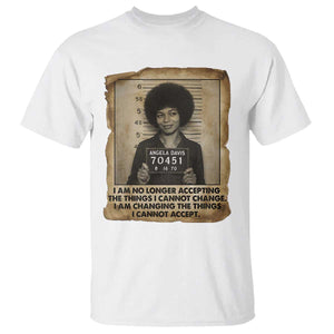 Angela Davis Inspirational Quote T Shirt Black History Melanin TS14 White Print Your Wear