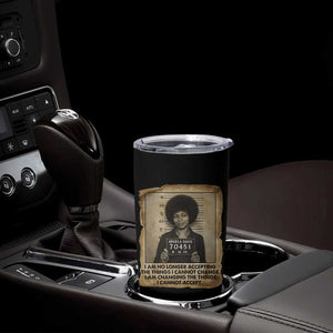 Angela Davis Inspirational Quote Tumbler Cup Black History Melanin TS14 Print Your Wear