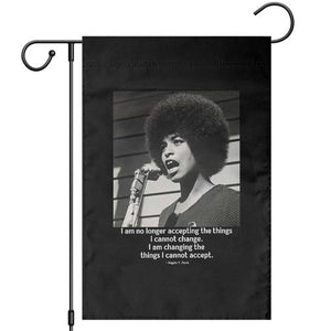 Angela Davis Inspirational Quote Garden Flag Black History African Pride Power TS14 Black Print Your Wear