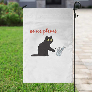 No Ice Please Garden Flag Funny Cat Abolish ICE Meme Protest TS14 Print Your Wear