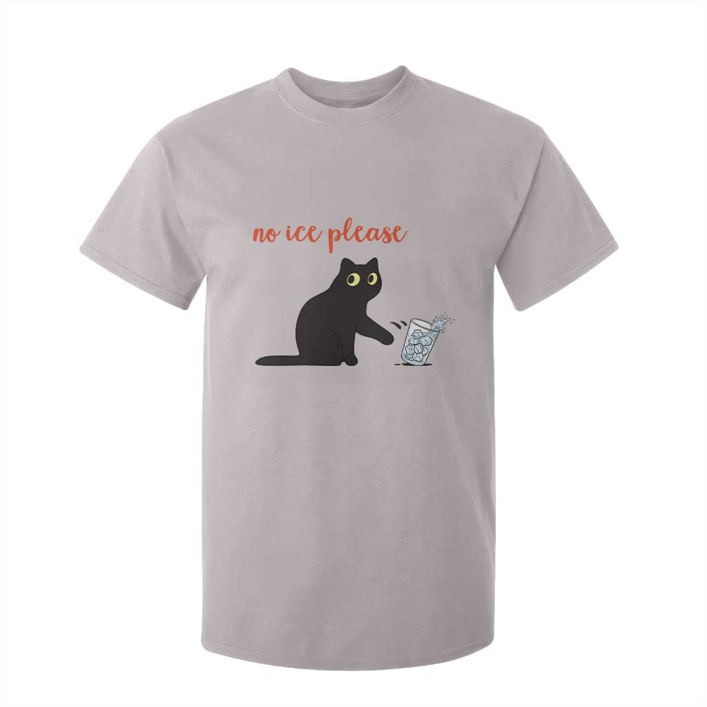 No Ice Please T Shirt For Kid Funny Cat Abolish ICE Meme Protest TS14 Ice Gray Print Your Wear