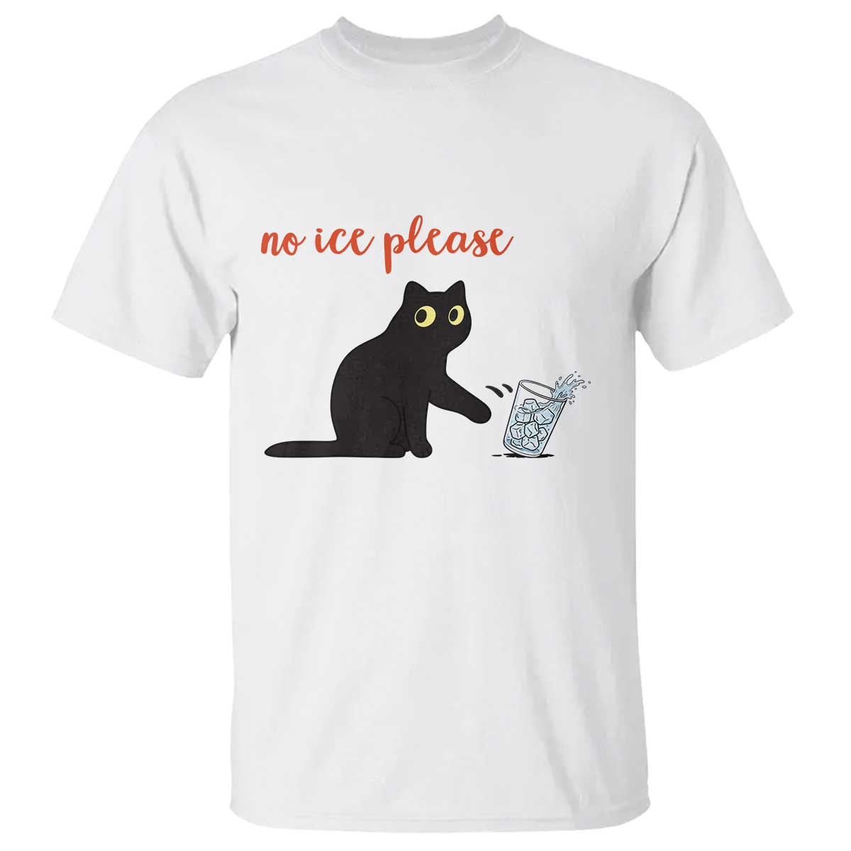No Ice Please T Shirt Funny Cat Abolish ICE Meme Protest TS14 White Print Your Wear