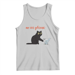 No Ice Please Tank Top Funny Cat Abolish ICE Meme Protest TS14 Ash Print Your Wear