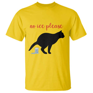 No Ice Please T Shirt Funny Cat Abolish ICE Meme TS14 Daisy Print Your Wear