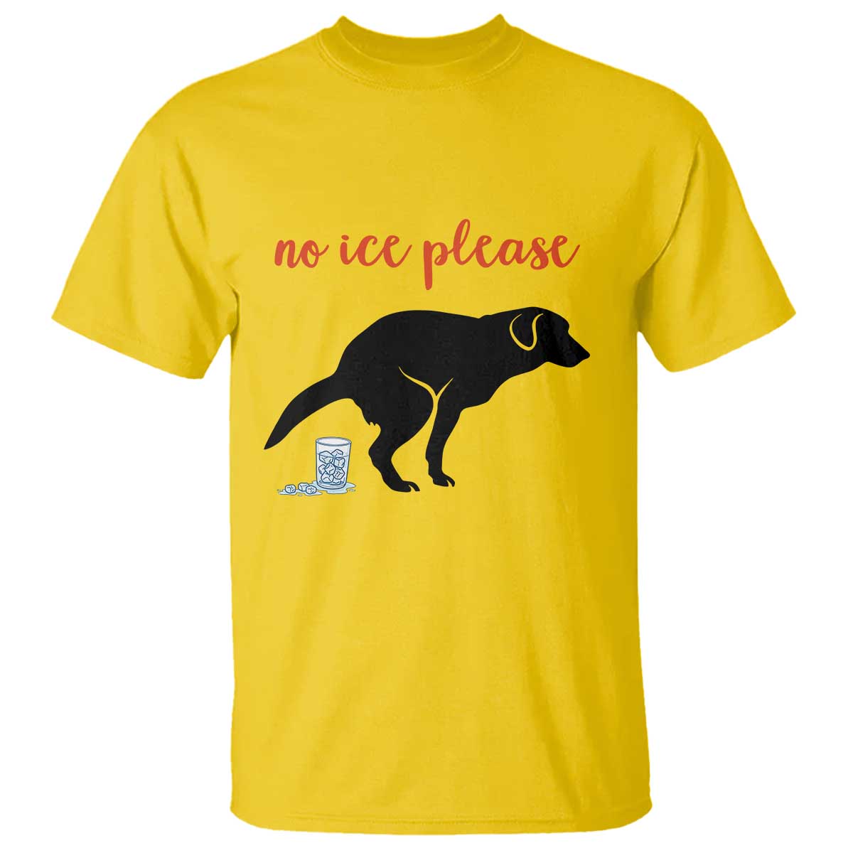 No Ice Please T Shirt Funny Dog Anti ICE Meme TS14 Daisy Print Your Wear
