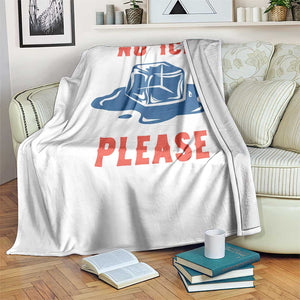 No Ice Please Throw Blanket Funny Ice Cube Anti ICE Deportation Human Rights TS14 Print Your Wear