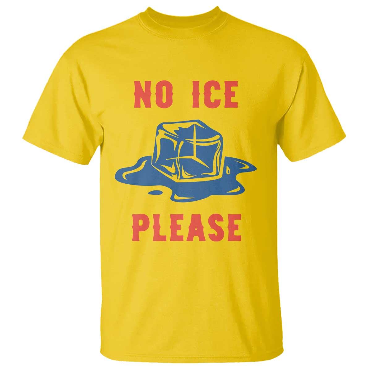 No Ice Please T Shirt - Funny Ice Cube Anti ICE Deportation Human Rights Tee TS14 Daisy Print Your Wear