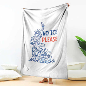 No Ice Please Throw Blanket Funny Statue of Liberty Anti ICE Deportation Human Rights TS14 Print Your Wear