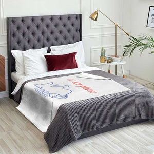 No Ice Please Throw Blanket Funny Cat Anti ICE Deportation Human Rights TS14 Print Your Wear