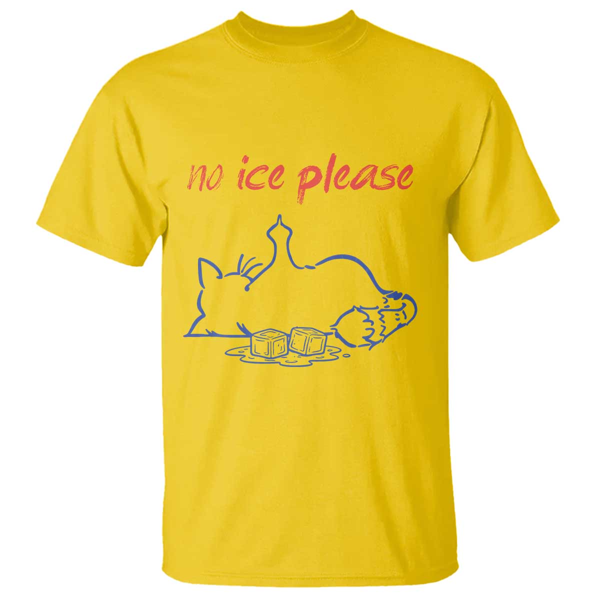 No Ice Please T Shirt Funny Cat Anti ICE Deportation Human Rights TS14 Daisy Print Your Wear