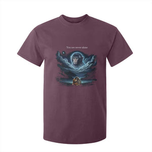 Baby Monkey Punch T Shirt For Kid You Are Never Alone Brave TS14 Maroon Print Your Wear