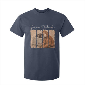 Team Punch T Shirt For Kid Baby Monkey And Plush Toy Viral TS14 Navy Print Your Wear
