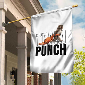 Team Punch Monkey Garden Flag Viral Trend Baby Monkey Meme TS14 Print Your Wear