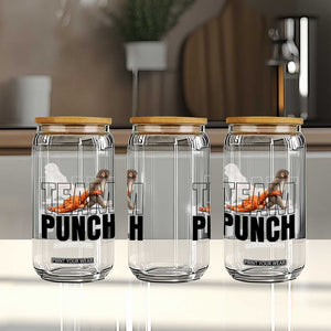 Team Punch Monkey Glass Can Viral Trend Baby Monkey Meme TS14 Print Your Wear