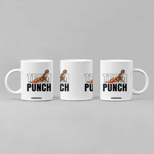 Team Punch Monkey Coffee Mug Viral Trend Baby Monkey Meme TS14 Print Your Wear