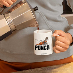 Team Punch Monkey Coffee Mug Viral Trend Baby Monkey Meme TS14 Print Your Wear