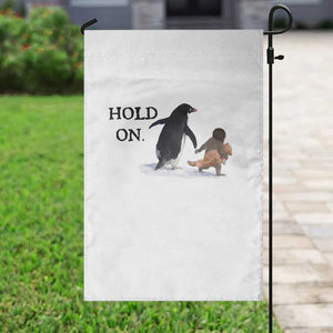 Baby Monkey Punch Viral Trend Garden Flag Hold On TS14 Print Your Wear