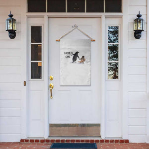 Baby Monkey Punch Viral Trend Garden Flag Hold On TS14 Print Your Wear