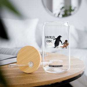 Baby Monkey Punch Viral Trend Glass Can Hold On TS14 Print Your Wear