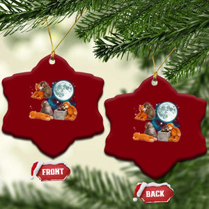 Baby Monkey Punch Ceramic Ornament Team Punch Monkey Viral Trend TS14 Print Your Wear