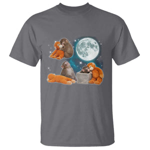 Baby Monkey Punch T Shirt Team Punch Monkey Viral Trend TS14 Charcoal Print Your Wear