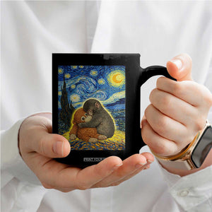 Punch Monkey Starry Night Viral Trend Coffee Mug TS14 Print Your Wear