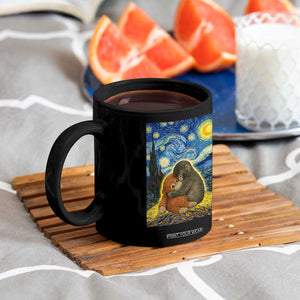 Punch Monkey Starry Night Viral Trend Coffee Mug TS14 Print Your Wear