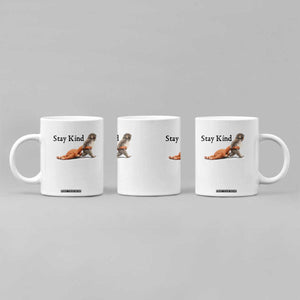 Punch The Monkey Meme Coffee Mug Stay Kind TS14 Print Your Wear