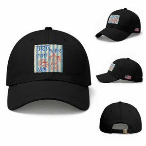 Tired Moms Coffee Club Baseball Cap Funny Mommy Mama Coffee Lover TS14 Baseball Cap Universal Fit Black Print Your Wear