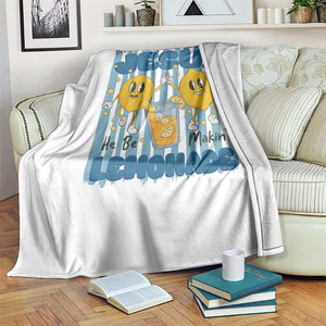 Jesus Lemonade Throw Blanket Life Gave Me Some Lemons TS14 Print Your Wear