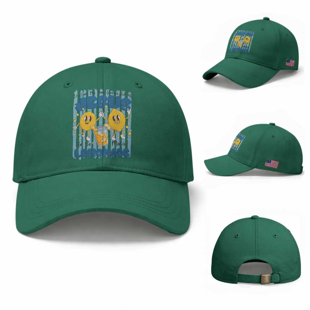 Jesus Lemonade Baseball Cap Life Gave Me Some Lemons TS14 Baseball Cap Universal Fit Irish Green Print Your Wear
