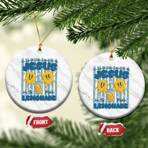 Jesus Lemonade Ceramic Ornament Life Gave Me Some Lemons TS14 1pc White Marble Print Your Wear