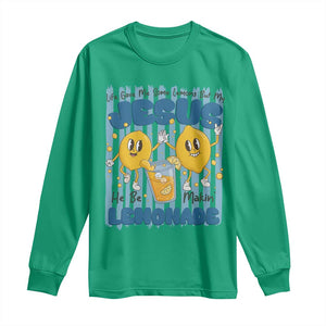 Jesus Lemonade Long Sleeve Shirt Life Gave Me Some Lemons TS14 Irish Green Print Your Wear