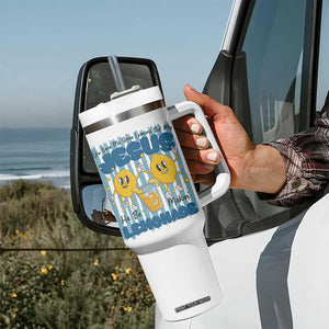 Jesus Lemonade Tumbler With Handle Life Gave Me Some Lemons TS14 Print Your Wear