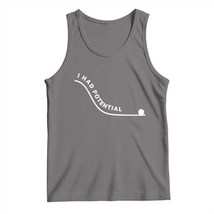 I Had Potential Tank Top Funny Sci-Fi Book Lover TS14 Deep Heather Print Your Wear
