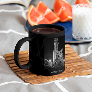 Funny Cat Selfie Lunar Mission 2026 Coffee Mug TS14 Print Your Wear