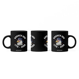 250 Years American Anniversary Coffee Mug Patriotic Bald Eagle Fourth of July TS14 Print Your Wear