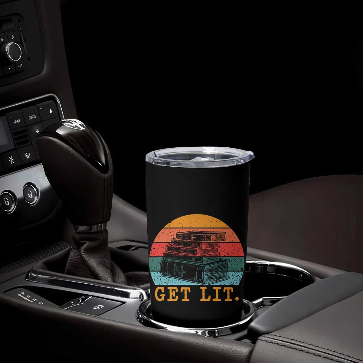 Book Lover Tumbler Cup Get Lit Literature Reading TS14 Print Your Wear