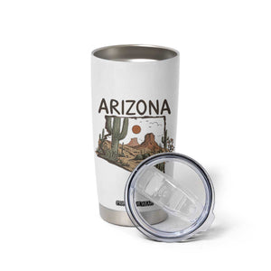 Arizona State Map Desert Landscape Cactus Southwest Tumbler Cup TS14 Print Your Wear