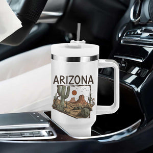 Arizona State Map Desert Landscape Cactus Southwest Tumbler With Handle TS14 Print Your Wear