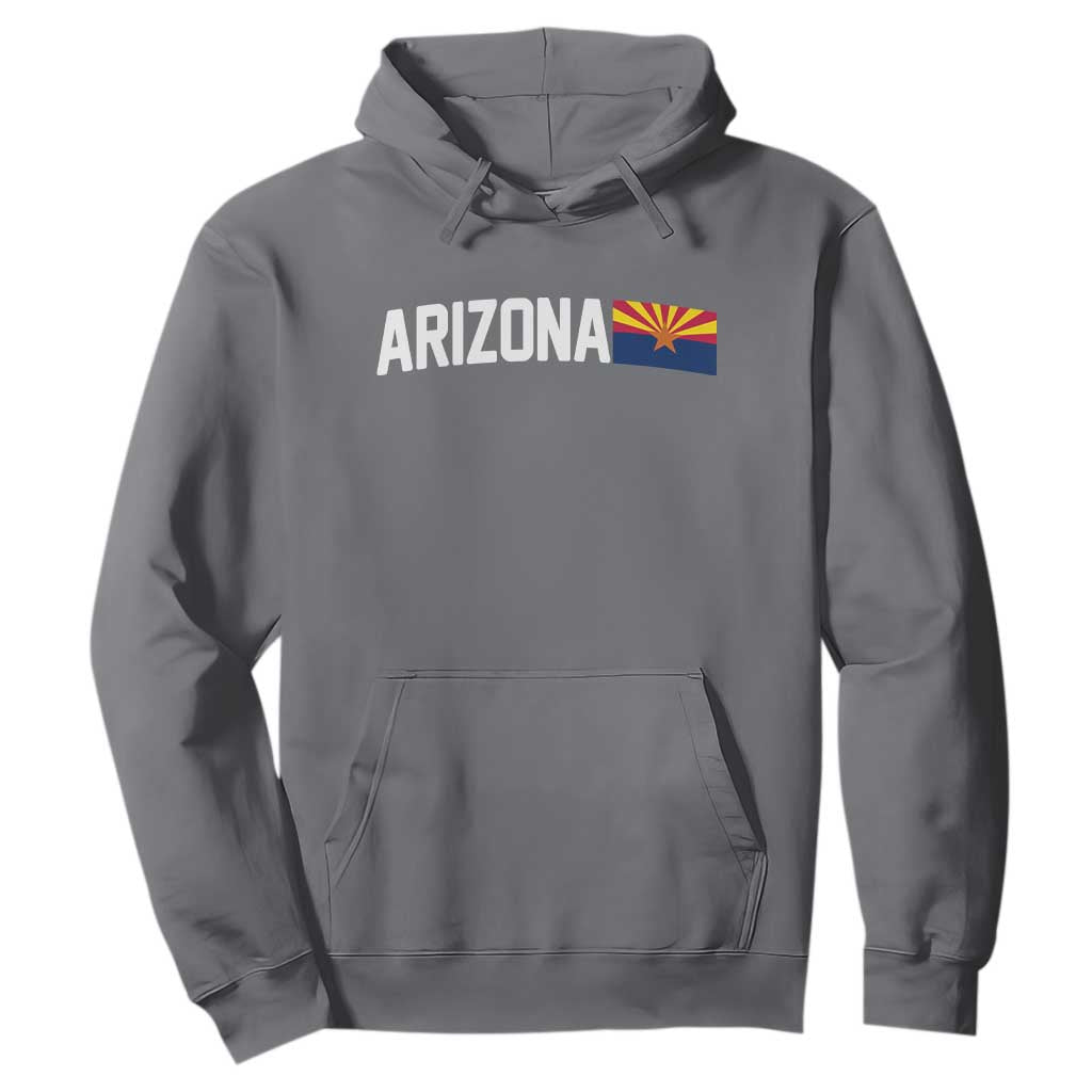 Vintage Arizona AZ State Flag Hoodie TS14 Charcoal Print Your Wear