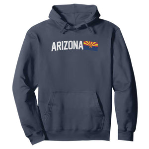 Vintage Arizona AZ State Flag Hoodie TS14 Navy Print Your Wear